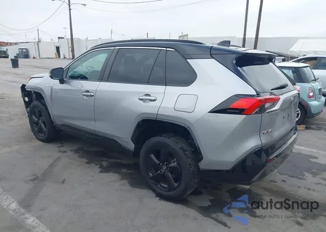 2021 Toyota Rav4 Hybrid Xse from USA, damaged, VIN 2T3E6RFV8MW025418